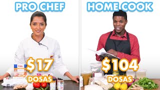 $104 vs $17 Dosas: Pro Chef & Home Cook Swap Ingredients | Epicurious