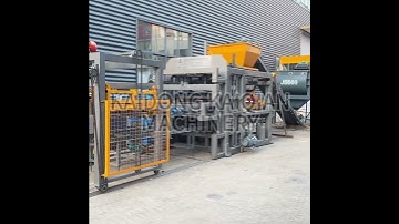 KaiDong QT5-15 full automatic brick machine#machine #brickmachine #brickproductionline #factory