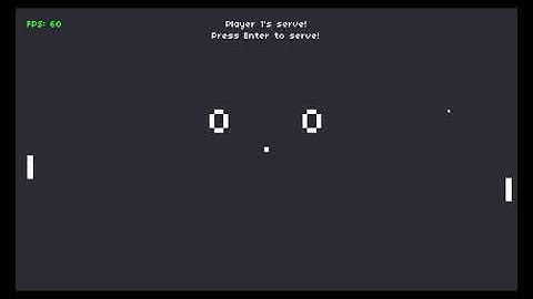 Games CS50 - Lecture 0 (Pong) - Assignment: Implement AI Controlled Paddle