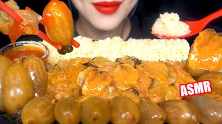 TOBIKO EGGS [ FLYING FISH ROE ] RAW WATER SEA SQUIRT ASMR MUKBANG 날치알과 미더덕 리얼사운드 먹방 EATING SOUNDS