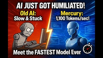 Meet Mercury, The Speed Demon. AI Just Got Turbocharged.