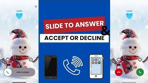 Change “Slide to Answer” to “Accept or Decline” for iPhone When You Have a Call