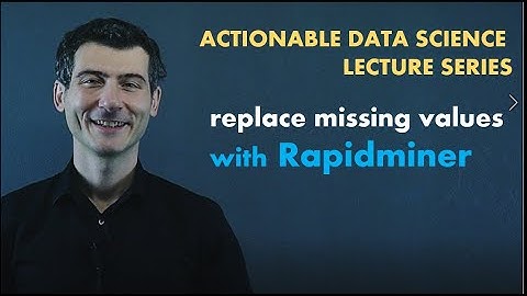 Replace missing values with Rapidminer