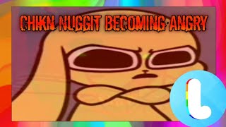 Chikn Nuggit Becoming Angry Flash Warning