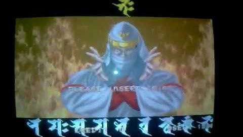 SHADOW DANCER SEGA SYSTEM 18 ATTRACT MODE / TESTING