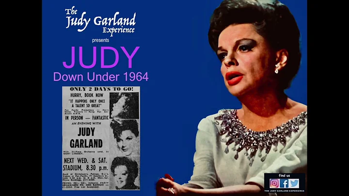 JUDY GARLAND Live At Sydney Stadium May 1964 with ...
