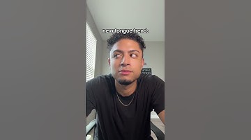 Tongue trend #tiktok #relatable #viralvideo