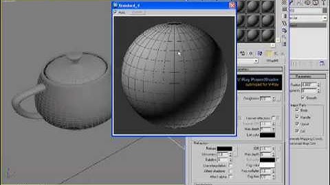 3Ds MAX WireFrame Render in V Ray