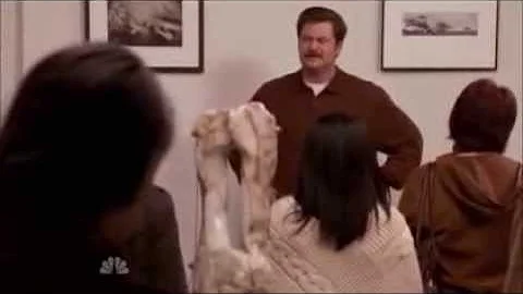 Parks and Rec - Ron Swanson's art speech