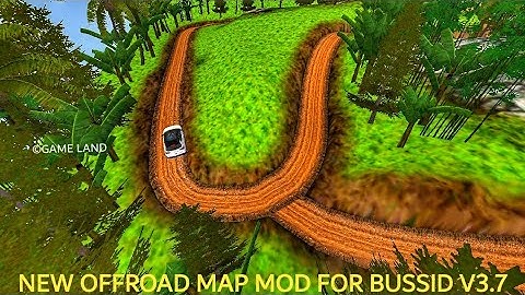 Bussid _ Offroad map mod for bus simulator Indonesia v3.7 _ bussid map mod