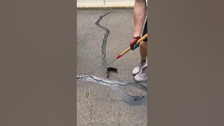 How to Make CRACKS Disappear 🪄 #satisfying #asphalt #cracksealing #business