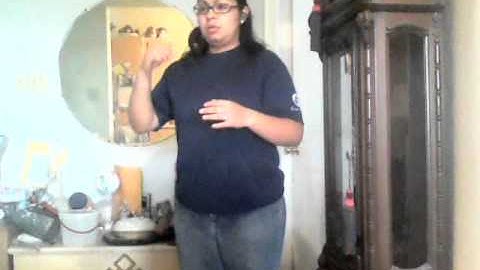 American Sign Language 201 (12761): Lesson 1 Chapter 2 Assignment