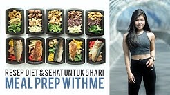 RESEP DIET UNTUK MEAL PREP SIMPLE & EASY | Meal Prep With Me - Durasi: 10.43. 
