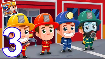 Idle Firefighter Tycoon Part 3 - Gameplay - Expanding The Area  Max Level