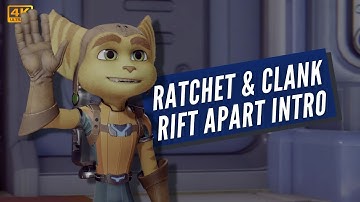 RATCHET & CLANK: RIFT APART (PS5) | Intro Cinematic & First gameplay | 4K/60FPS (NL)