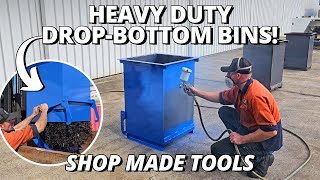 Diy Heavy Duty Drop-Bottom Bins For The Workshop Shop Made Tools