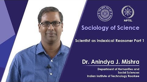 Lecture 16 Scientist as Indexical Reasoner Part 1