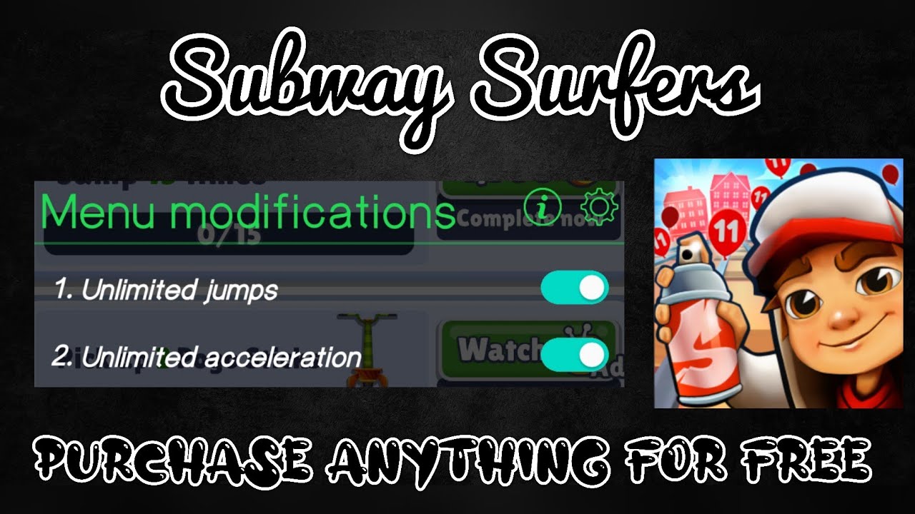 Subway Surfers Mod Apk 3.12.2 Latest Version 2023 - Mod Menu