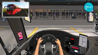 Bus Simulator ultimate | Delhi to Jaipur | city bus driving screenshot 4