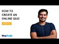 How to Create an Online Quiz in Under 5 Mins