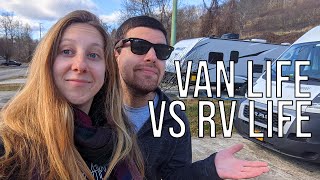 Van Life vs. RV Life in the Great Smoky Mountains | Ep. 118