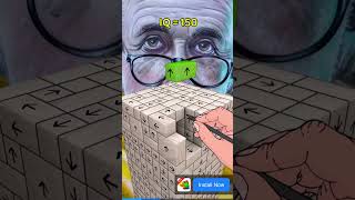 Tap Out Blocks: 3D Block Puzzle Ads | IQ #shorts