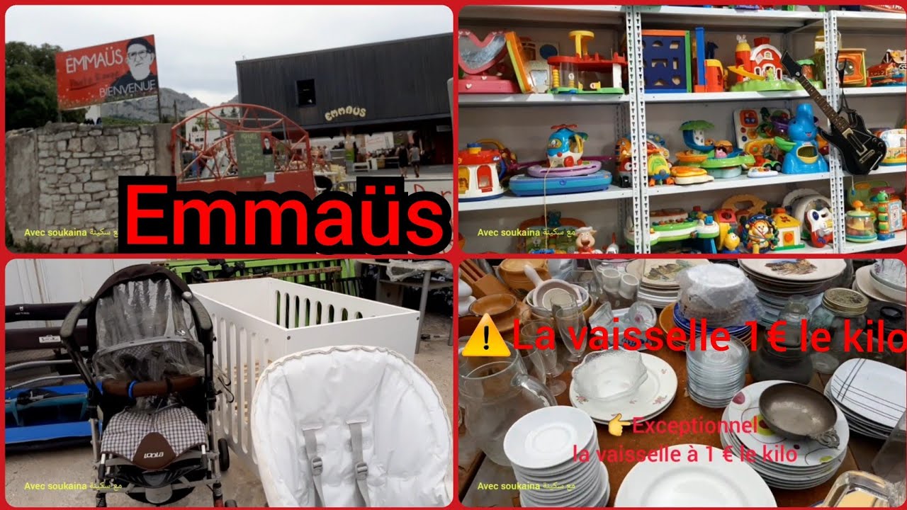 🙋‍♀️🇨🇵Je vous emmène chez Emmaüs  pointe rouge marseille!! جولةفي اميوس مرسيليا