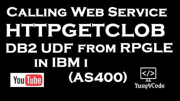 Consuming HTTP GET from RPGLE using HTTPGETCLOB | yusy4code