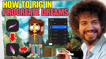 How to RIG CHARACTERS in Procreate Dreams [TUTORIAL]