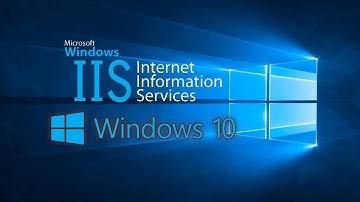 How to Install IIS on Windows 8 or Windows 10 || E-Learning Portal