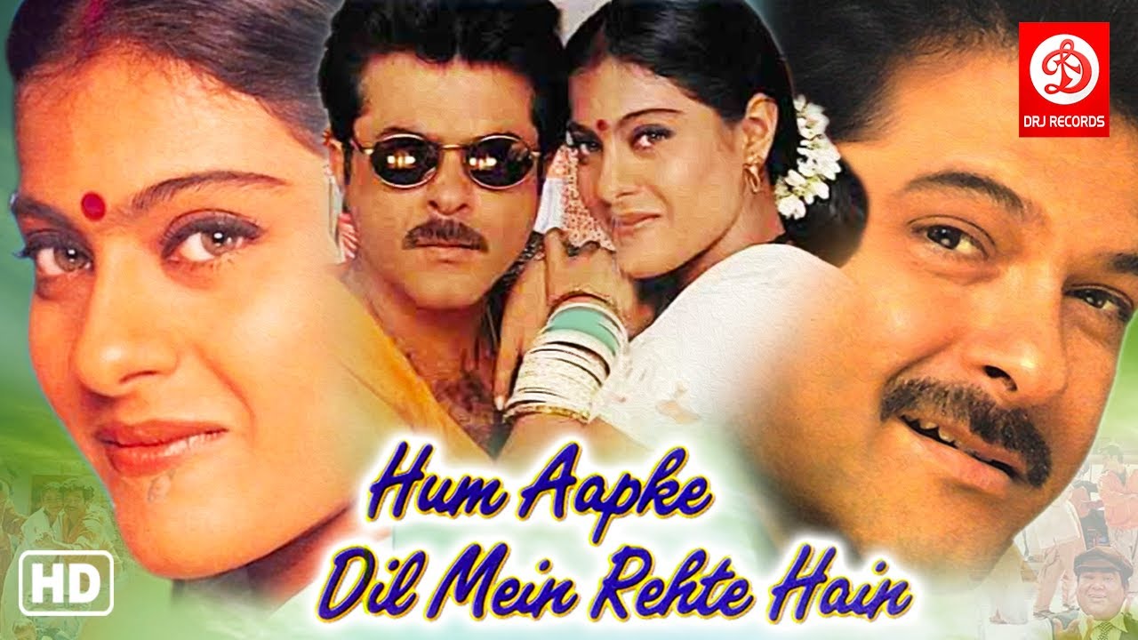 Hum Aapke Dil Mein Rehte Hain  Anil Kapoor Kajol Johnny Lever Anupam Kher  Hindi Romantic Movie