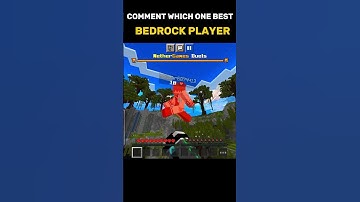 Java Vs Bedrock PVP #minecraft #shorts