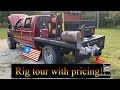 Roll out wheel and rig tour/cost!!!