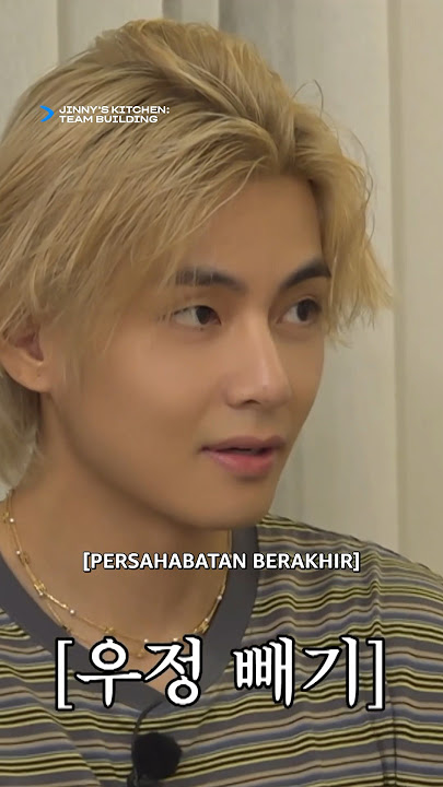 Taehyung: boleh w gebukin ga ni orang? | Jinny's Kitchen: Team Building #btsv #taehyung