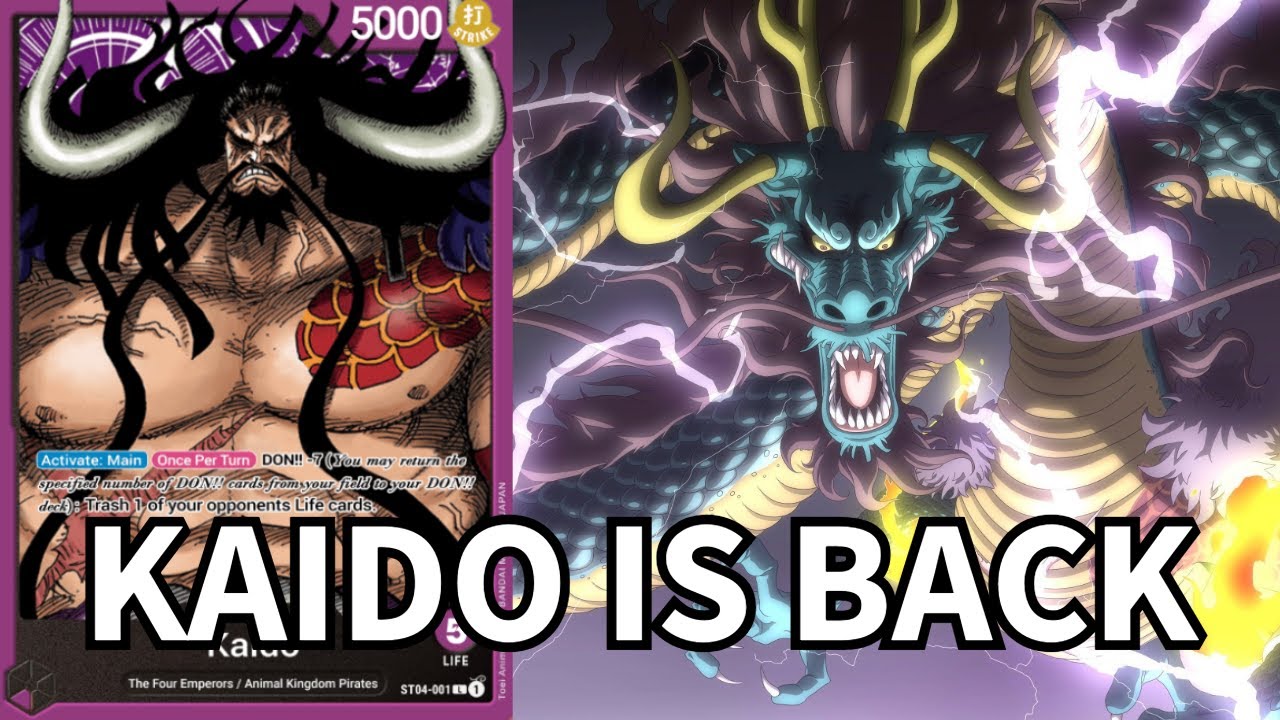 THE KING HAS RETURNED - KAIDO OP14 - EB04 - DECK PROFILE AND GAMEPLAY