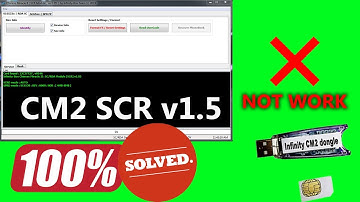 cm2 scr not open solution