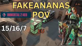 Skye buffs! Top 100 EU | FakeAnanas Skye POV – Bind | Valorant Radiant Ranked
