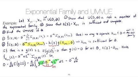 STAT 4520 Unit #5: UMVUE for uniform zero theta