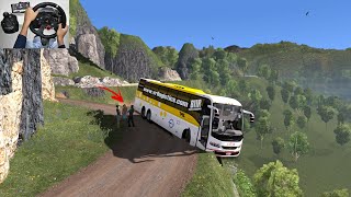 VRL offroad Bus Simulator | Volvo bus driving game | Euro truck simulator 2 with bus mod