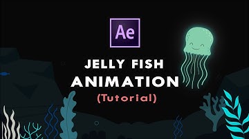 Easy Jellyfish Animation | AFTER EFFECTS TUTORIAL
