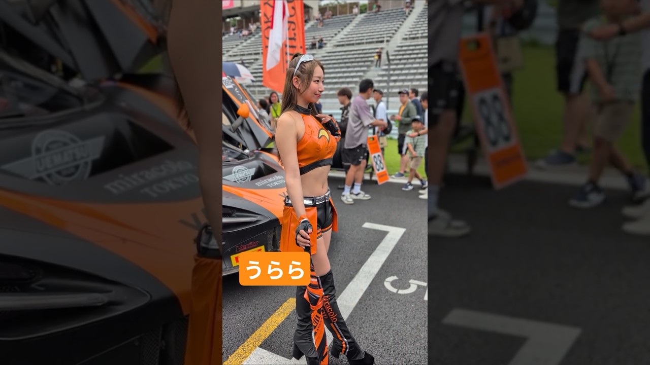 うららさん GTworld ChallengeAsia Japancup グリッドウォーク 2026.07