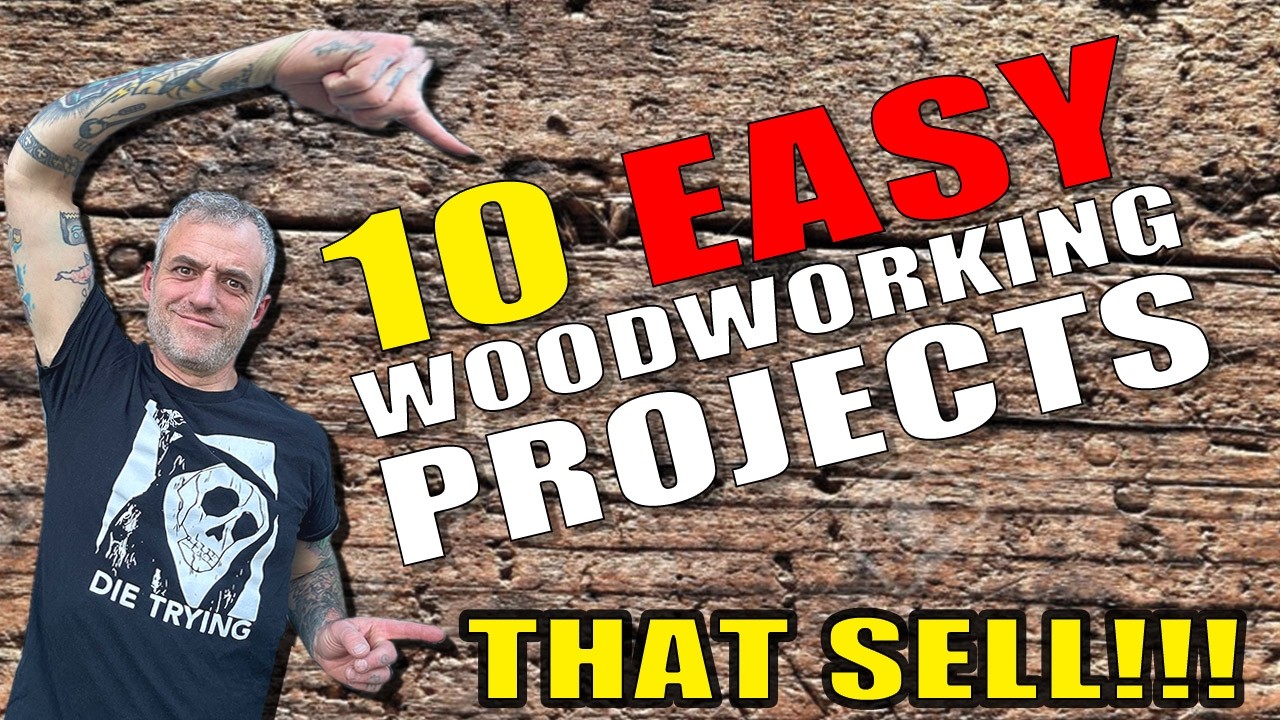 Craft and CASH! 10 Beginner Wood Projects That Sell FAST! - YouTube