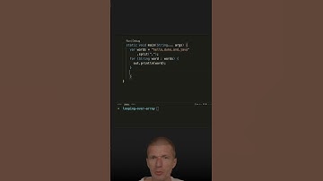 3 Ways To Loop Over An Array #java #shorts #coding #airhacks