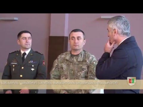 სენ სირის სამხედრო სკოლის მსმენელების სტაჟირების დასასრული