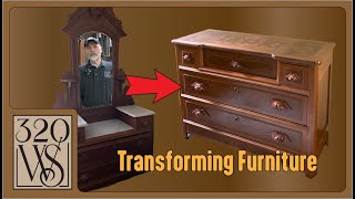 Transforming into a modern Dresser