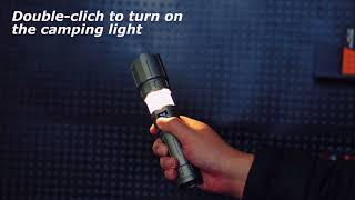 Yemao G963 High Lumens Flashlights Rechargeable with 8 Modes,Tactical Flashlights with Camping Lamp screenshot 4