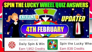 Spin the Lucky Wheel Quiz ANSWERS | Lucky wheel quiz answers | Daily Spin & Win | Videofacts screenshot 5