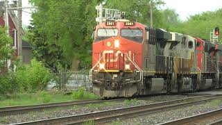 CN Train 368 Setting Off May 17, 2024