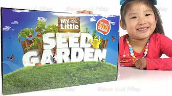 Tanya Having Fun with My Little Seed Garden. Seeds, Pots and Soil Growing Kit thumbnail