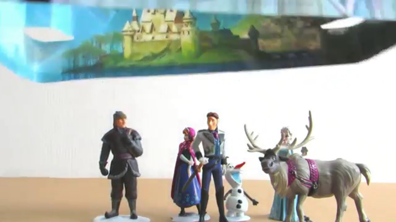 Disney Store Frozen Figure Set Review: Elsa, Anna, Kristoff, Hans, Olaf and Sven